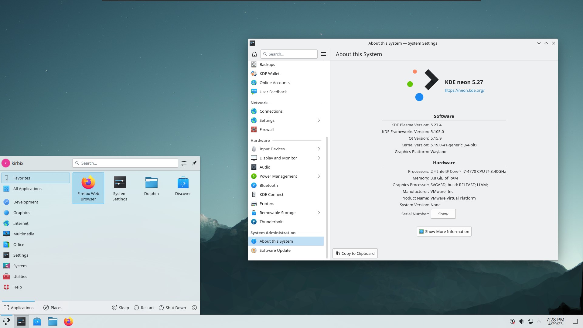 KDE neon